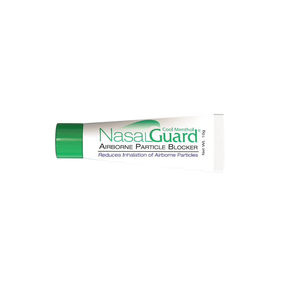 NasalGuard Airborne Particle Blocker | Allergy Prevention Gel | Cool Menthol | 10g Tube